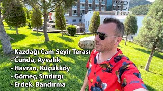 Balıkesir Gezim - Cam Seyir Terası, Cunda, Ayvalık, Gömeç, Erdek