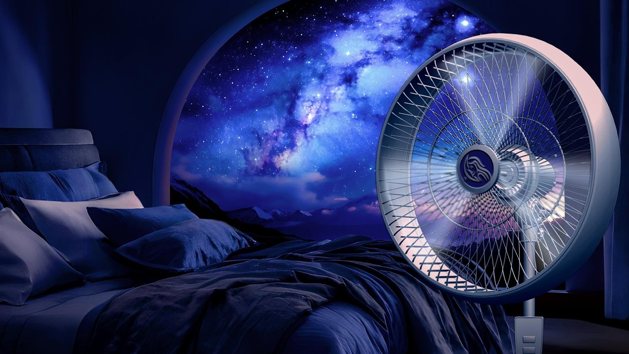 Fan White Noise for Sleep & Relaxation - Goodnight!