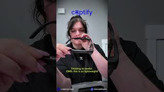 Captify Pro – Real-Time Captions in Smart Glasses