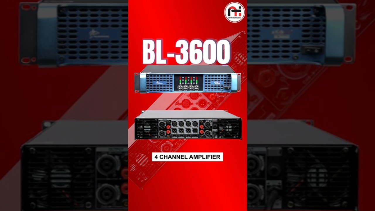 ATI Pro BL3600 Amplifier | Powerful Pro Audio Performance 🎶🔥 