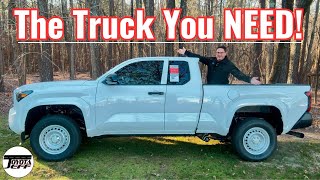 Hidden Storage - 2024 Tacoma XTra Cab is a Game Changer!