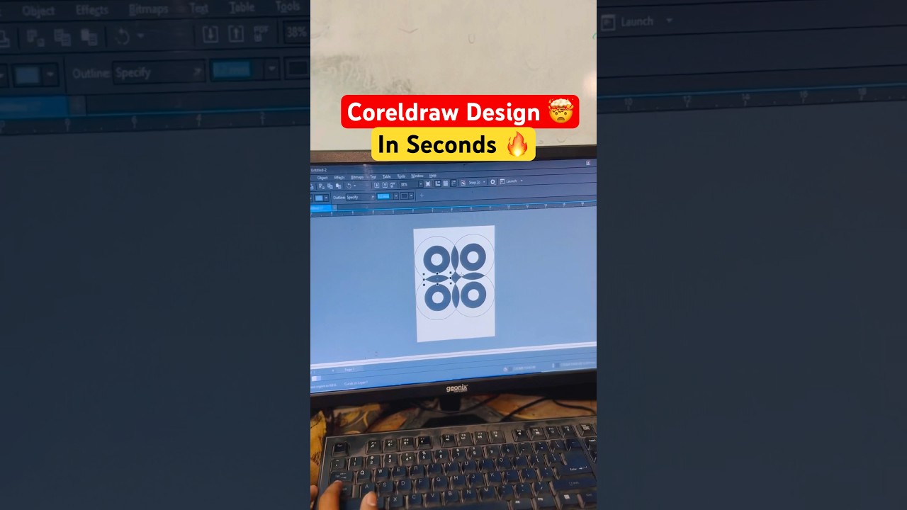 Coreldraw pattern design tutorial ( part : 3 ) 