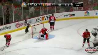 Alec Martinez Overtime Goal Against Blackhawks - Game 7 2014 WCF screenshot 5