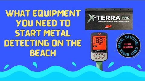 Minelab X -Terra Pro - Equipment GUIDE with a quick HUNT !