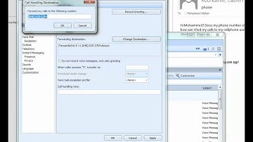 Setup Call Forwarding through Shoretel Communicator