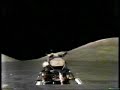 Lunar module blast off and leaves the Moon (Apollo 17)