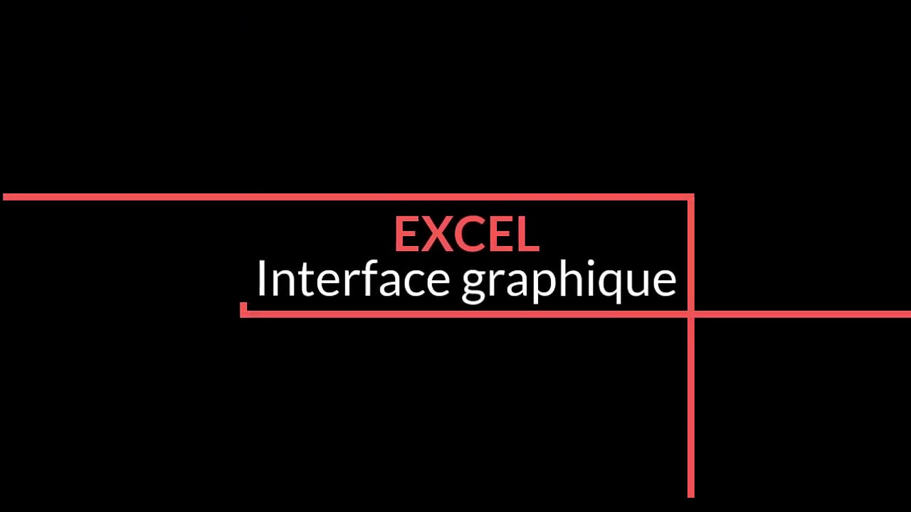 1.Excel Interface Graphique - YouTube