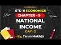 STD-11 ECONOMICS [CHAPTER-9] [NATIONAL INCOME] [DAY-2] - By, Tarun Makhija [Jai Ambe Classes]