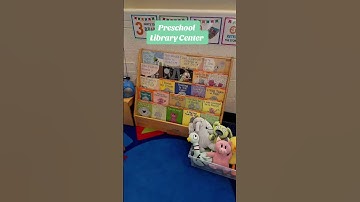 Take a peek inside our preschool library center, featured in this video, where Mo Willems