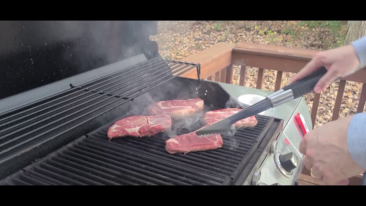 Grilling Frozen Steaks by CK's Kitchen Channel
