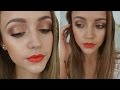 Neon Coral Lips | Makeup Tutorial