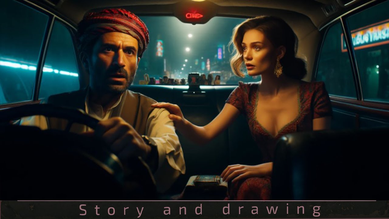 چیرۆک و وێنەکێشان : لەناو تەکسی چی ڕویدا