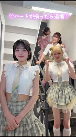 おそろいハートチャレンジ🩷 @onefiveの特典会で一緒にできるよ🎶🌸 #onefive #革命少女S #SAKURAIZAITON #shorts