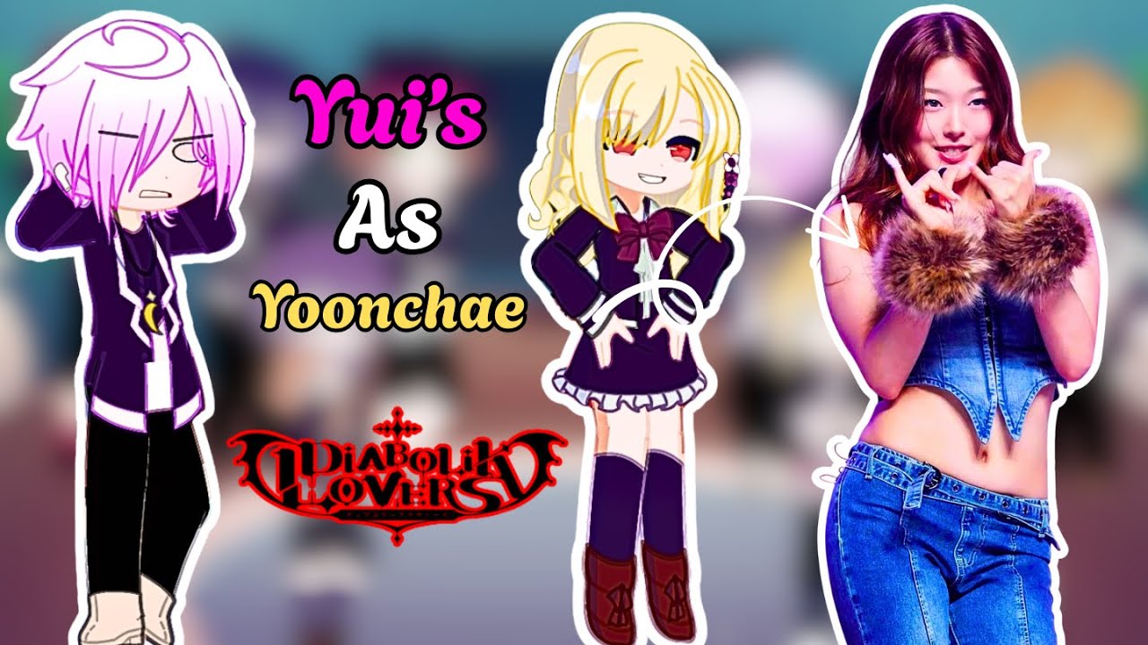 Diabolik Lovers React To Yui's As Yoonchae From Katseye || Gacha Reaction
