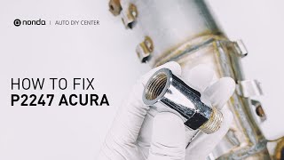 How to Fix ACURA P2247 Engine Code in 2 Minutes [1 DIY Method / Only $19.73]