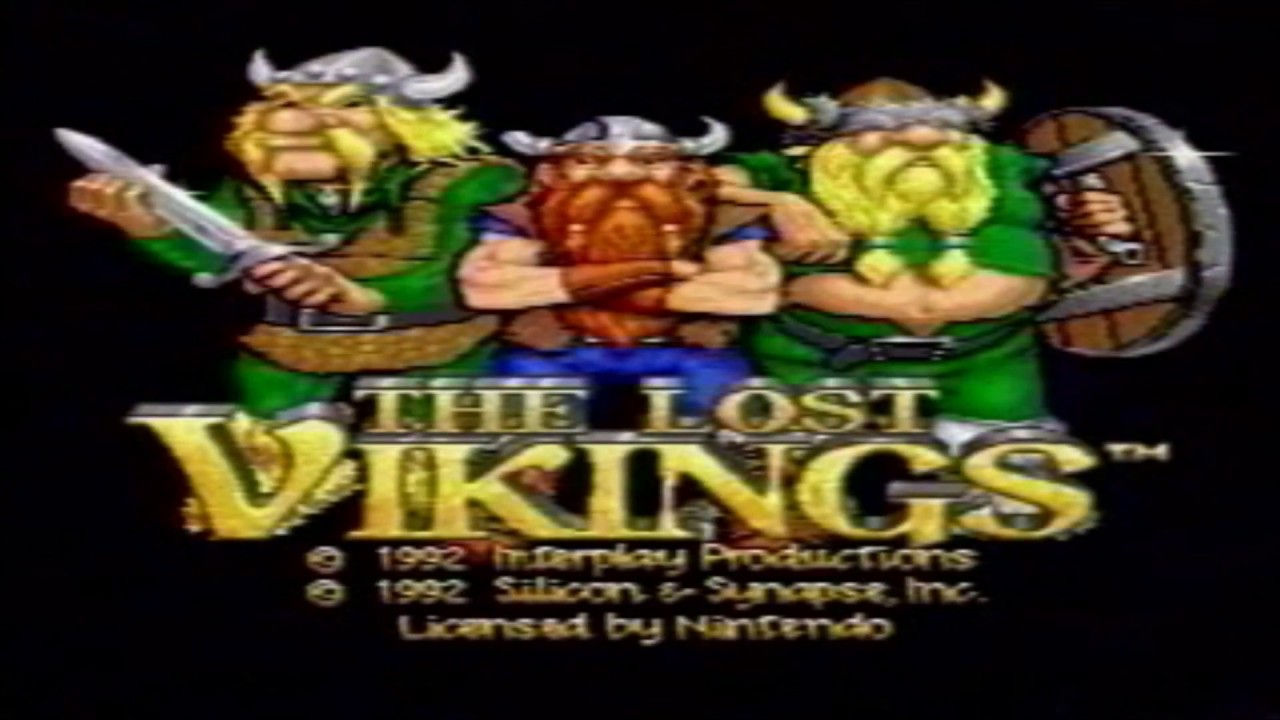 The Lost Vikings - Super Nintendo LOOSE CART Tested and Cleaned