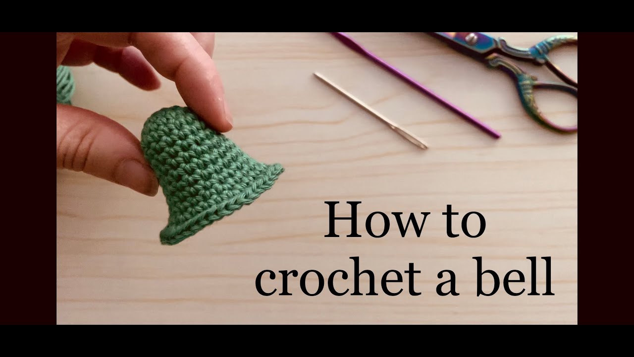 How to Crochet a Bell Christmas Decoration Ornaments YouTube