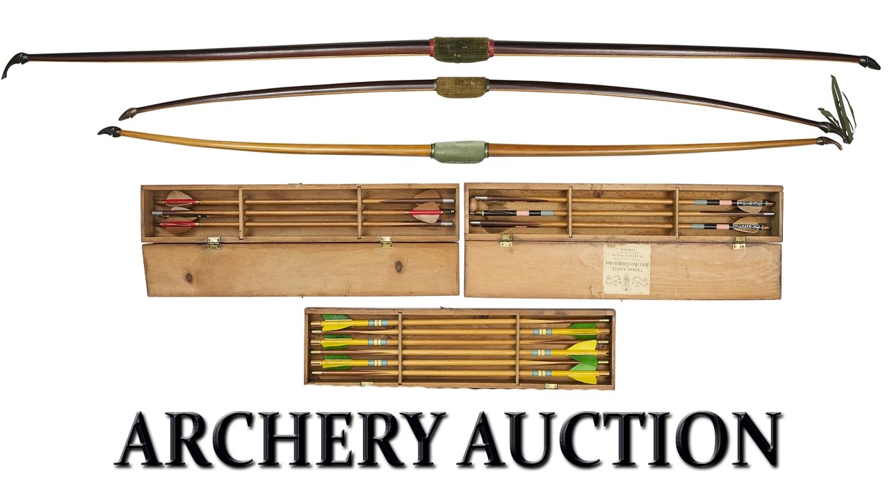Longbow archery collection up for auction - Bill Terry