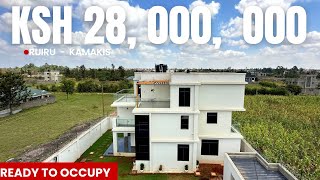 The New Karen is now Ruiru Kamakis !! Check out this Modern House for sale at Ksh 28M #realestate