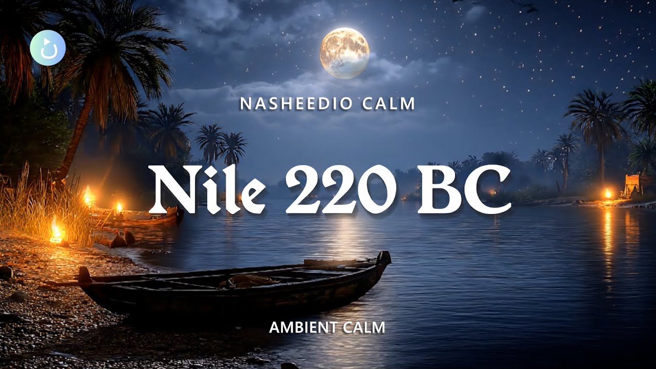 Nile 220 BC | 1 Hour Experiential Timeless River Soundscape for Deep Calm