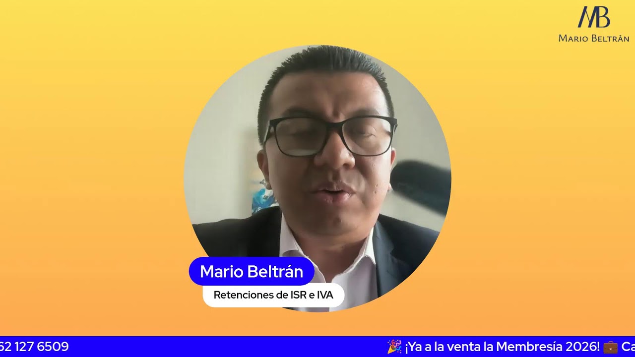 Retenciones de ISR e IVA