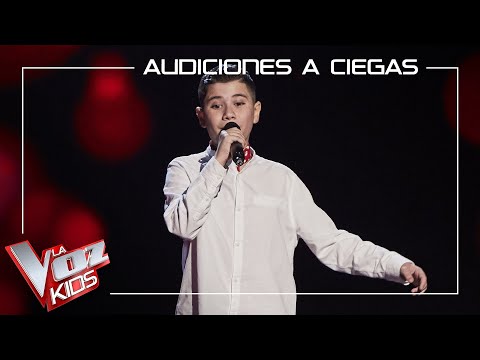 Juanmi Salguero canta 'Turu turai' | Audiciones a ciegas | La Voz Kids Antena 3 2021