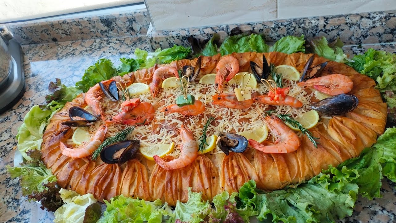 بسطيلة بالسمك بريستيج هماوية ديال العرايض بشكل جديد👌😋