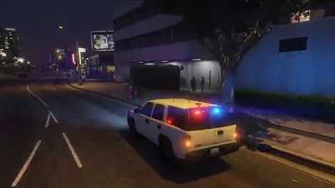 Grand Theft Auto V - 2006 Chevy Tahoe Police Mod