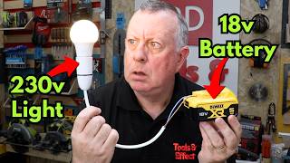 How to Power Mains Appliances From Power Tool Batteries