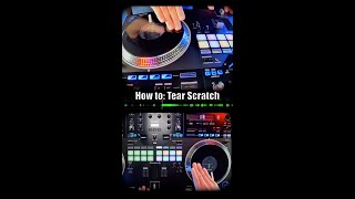 How to do the Tear DJ Scratch in less than 1 minute!