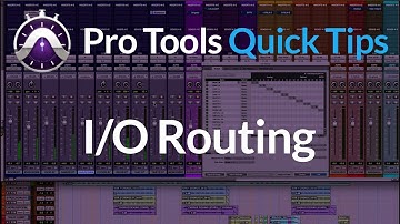 Pro Tools | Quick Tips | I/O Routing | Learn How To Setup Bus Menu