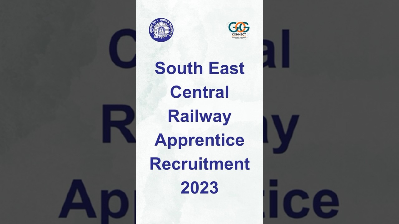 South East Central Railway (SECR) Apprentice Recruitment 2023
