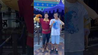 Gaston asking Thomas if he is going to marry him and Belle #shorts #disneyland #autism