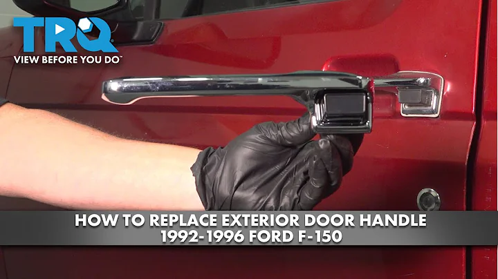 How to Replace Exterior Door Handle 1992-1996 Ford F-150