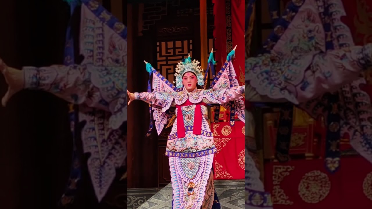 周宏伟饰薛丁山#浙江婺剧艺术研究院 《三请梨花》#欢迎大家来听戏#婺剧演出现场 #传播戏曲文化