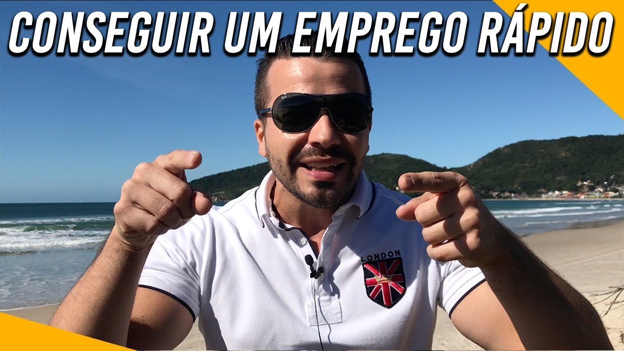  Como Conseguir Um Emprego R pido MUITO SIMPLES YouTube