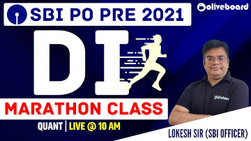SBI PO 2021 | Data Interpretation | Marathon Class | DI for SBI PO 2021 | Maths By Lokesh Sir