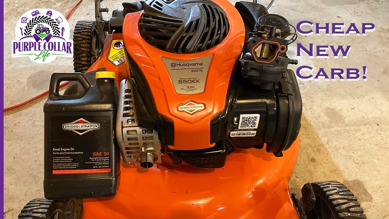 How to Clean Carburetor on Husqvarna Lawn Mower 