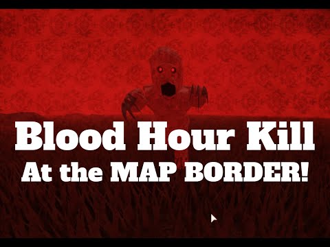 Blood Hour Kill At The Map Border The Rake Fan Remake Roblox Youtube - all the the rake roblox map