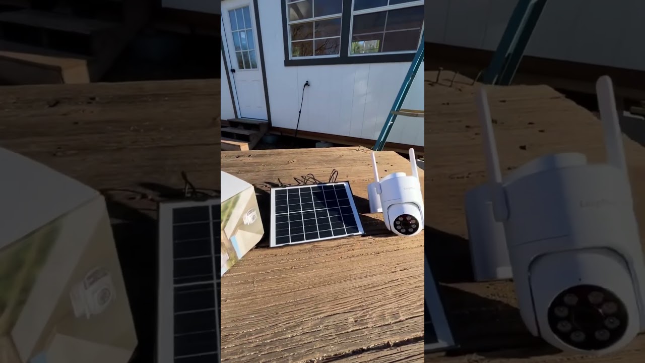 Solar Security Cameras Wireless Outdoor: 2K 4MP AOV Solar Powered Security Camera🔗⬇️❤️