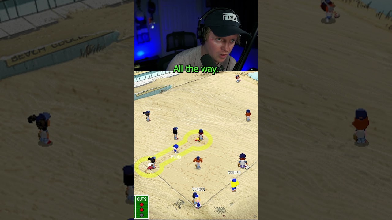 Backyard Baseball Home Run Surprise!