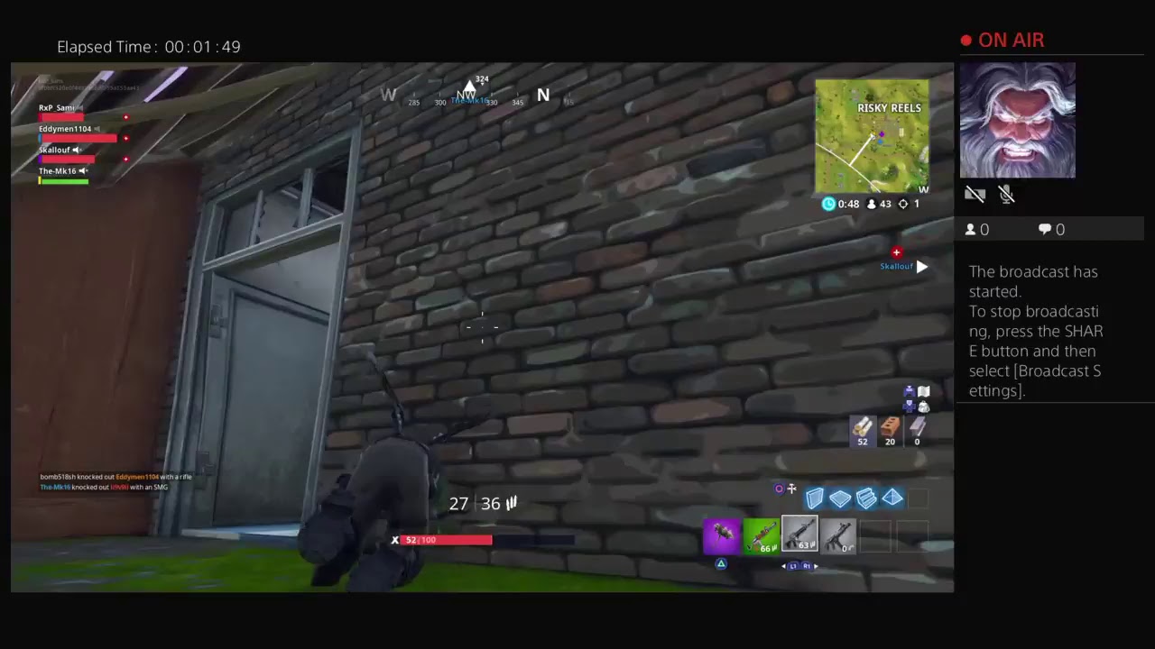 New fortnite cube just cracking now