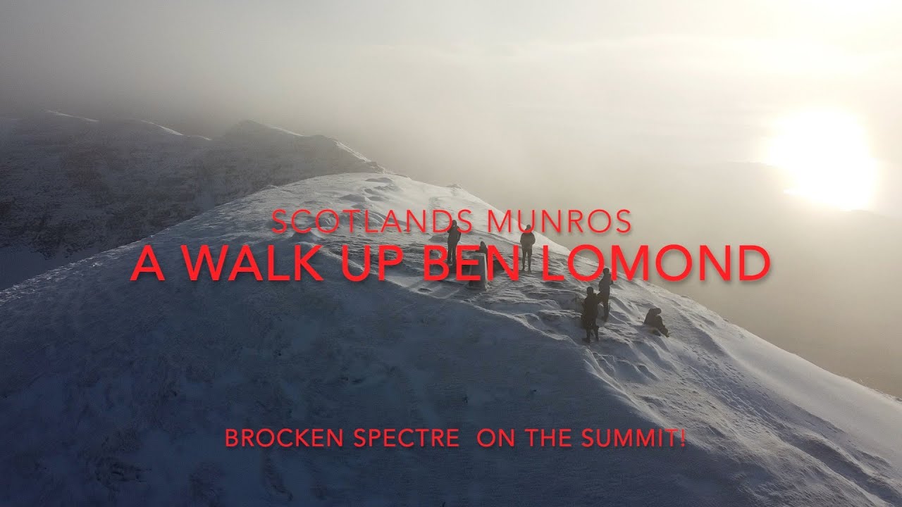 Brocken Spectre! on Ben Lomond - YouTube