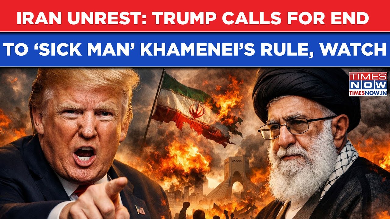 In First, Trump Calls For End To Khamenei's Rule In Iran Amid US’ Nuke-Powered Warship Deployment