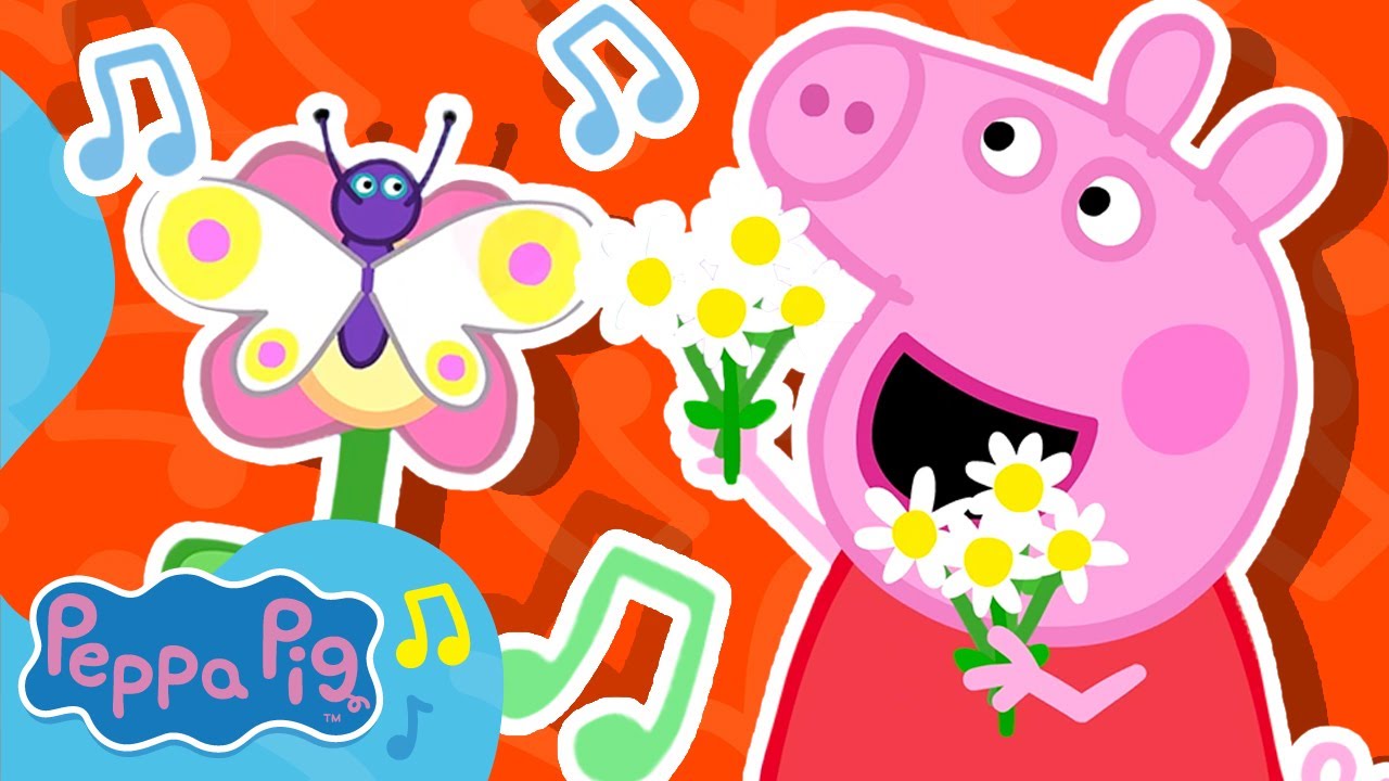 Peppas Fröhliches Lied | Peppa Pig Kinderreime und Kinderlieder