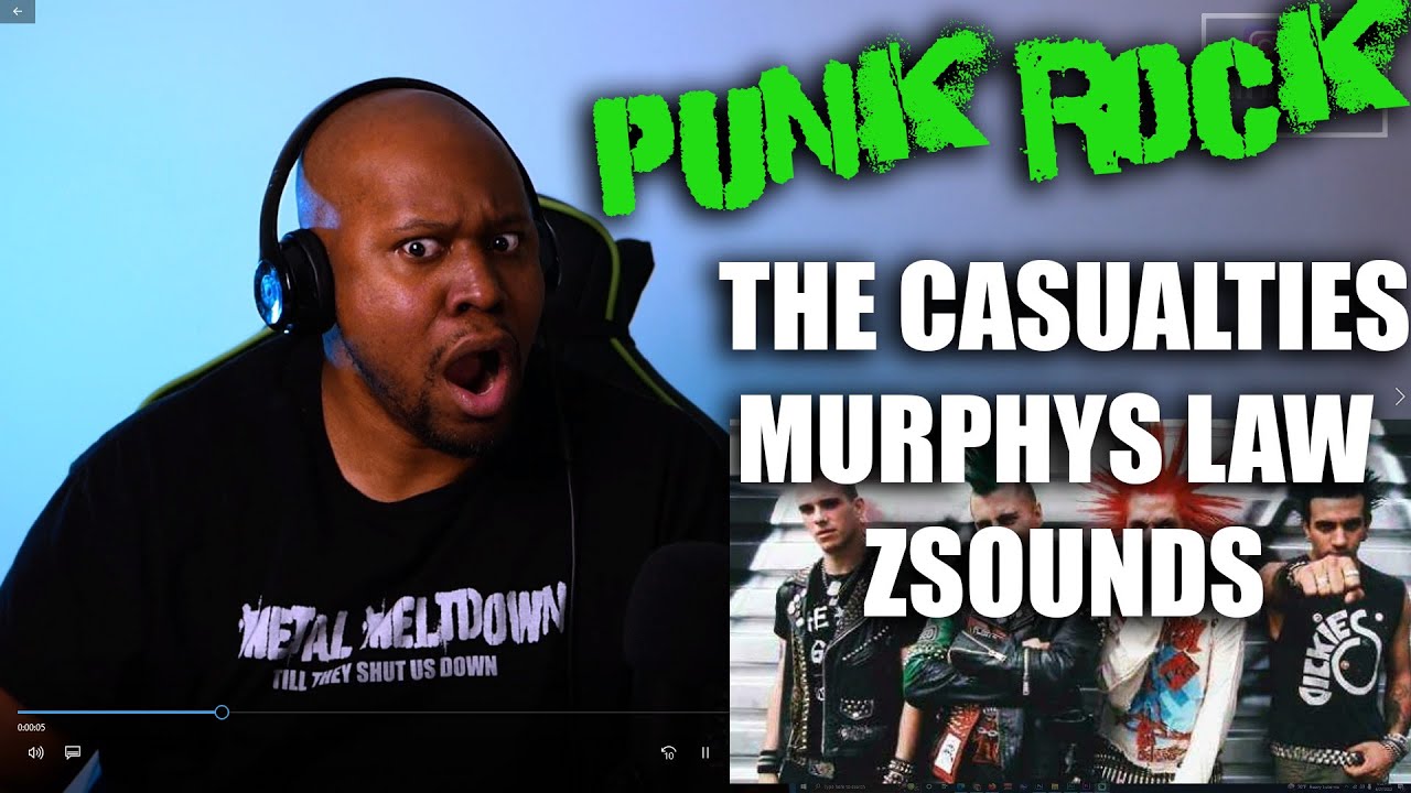 ⁣T Explores More Punk Rock Music With - The Casualties, Murphys Law and Zsounds