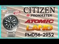 Titanium Titan! | Citizen Promaster Land 200m Atomic Solar Quartz PMD56-2952 Unbox & Review