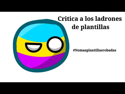 Critica Destructiva a los ladrones de plantillas, y el uso del #nomasplantillasrobadas