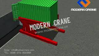 Video of Container Tilting 集装箱翻转机视频