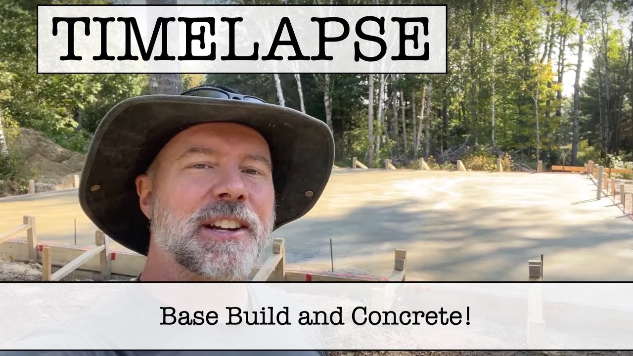 Base Build Works Full Base Build Before We Pour Concrete Timelapse - YouTube
